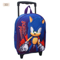 Sac à dos à roulettes Sonic 3D