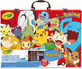 Crayola - Mallette d'artiste Pokémon, kit créatif de 115 pièces, à partir de 5 ans