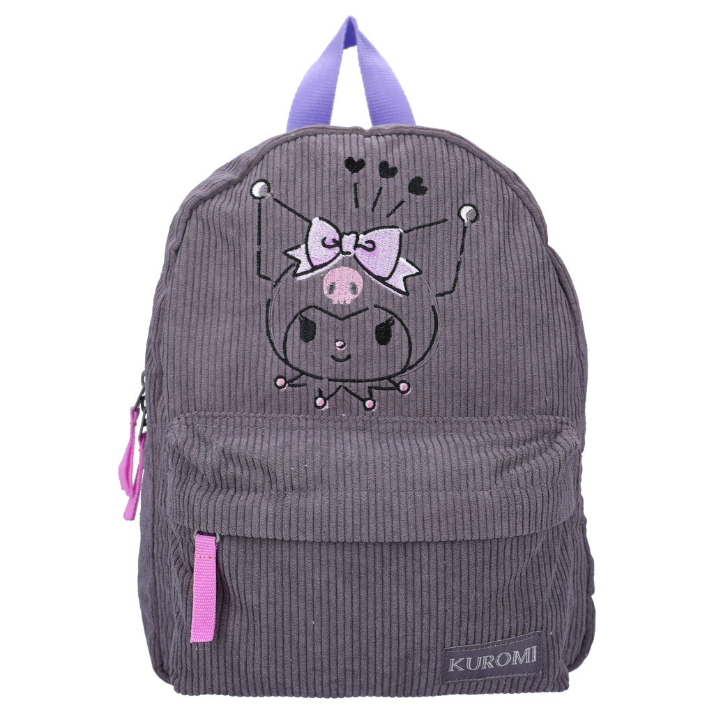 Hello Kitty Kuromi Premium Velvet Backpack-0