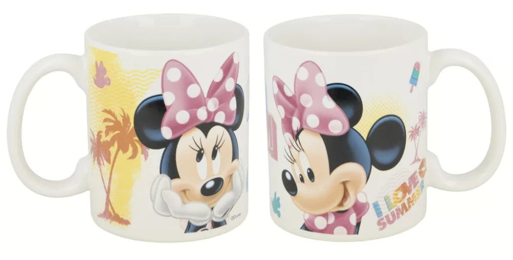 Minnie egér kerámia bögre aranyos mintával - 330ml-0