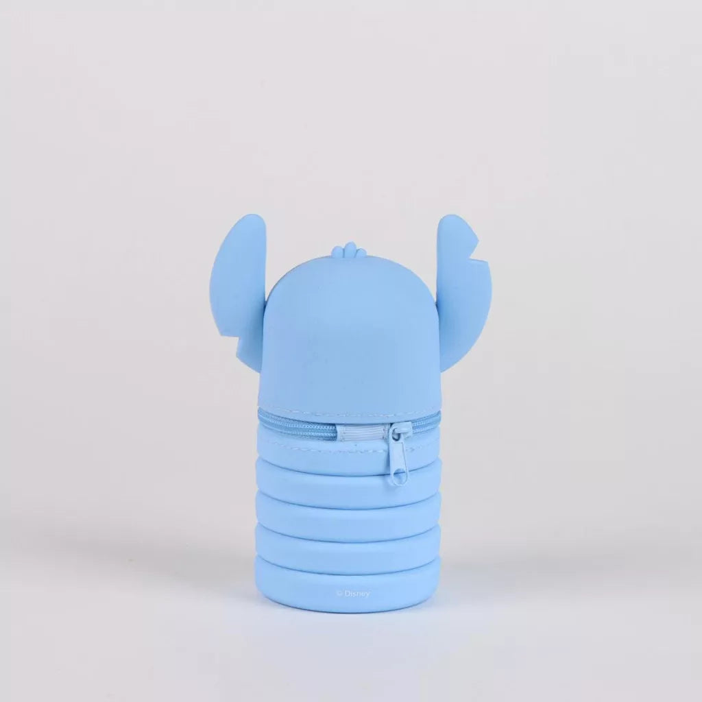 Trousse à crayons 3D bleue Disney Lilo et Stitch 20 cm