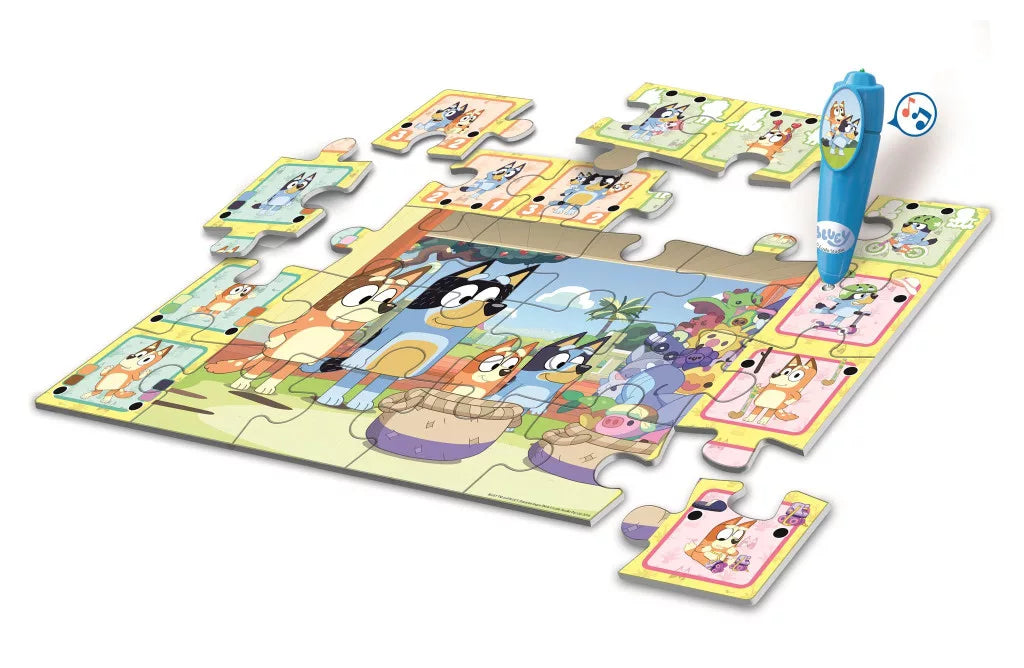 Puzzle interactif Bluey Playtime de 24 pièces Clementoni