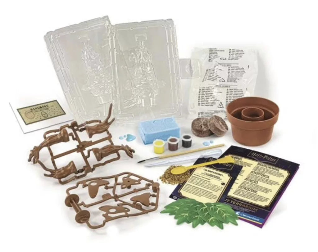 Kit de modélisme de mandragore Harry Potter