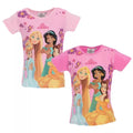 T-shirt court Disney Princess Friendship pour enfants
