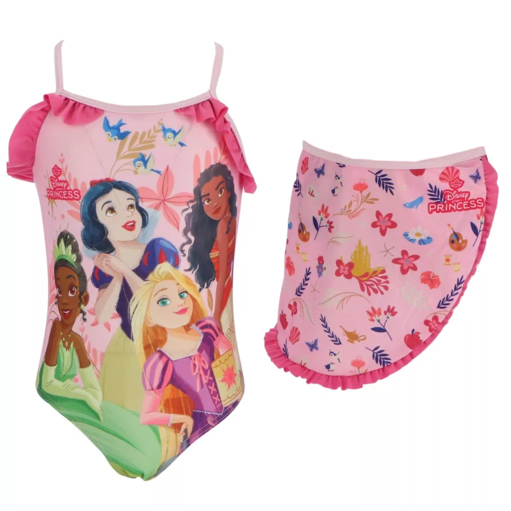Ensemble maillot de bain et paréo Disney Princesse