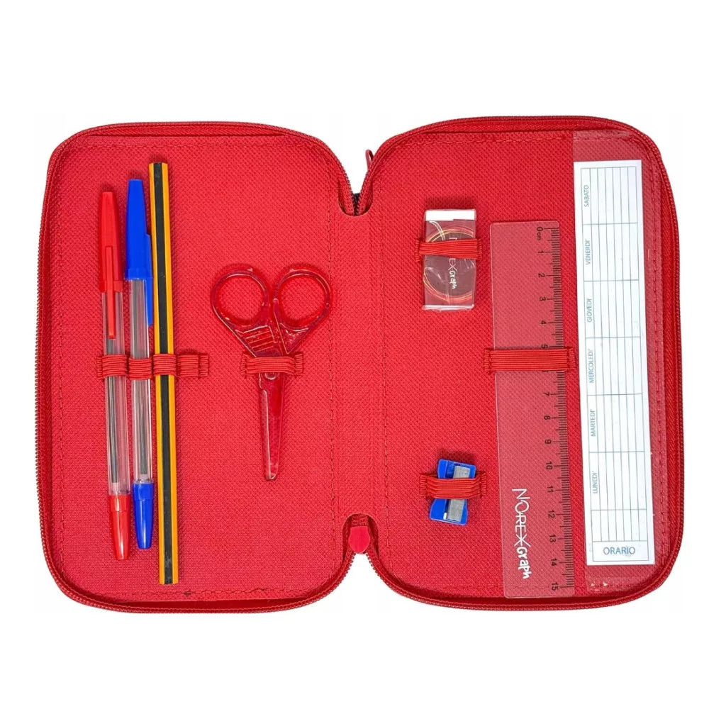 précommande rousse à crayons à trois compartiments  Mickey
