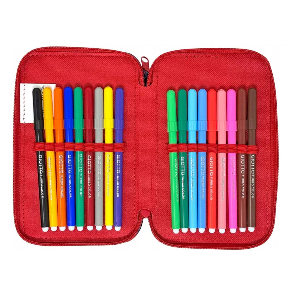 précommande rousse à crayons à trois compartiments  Mickey