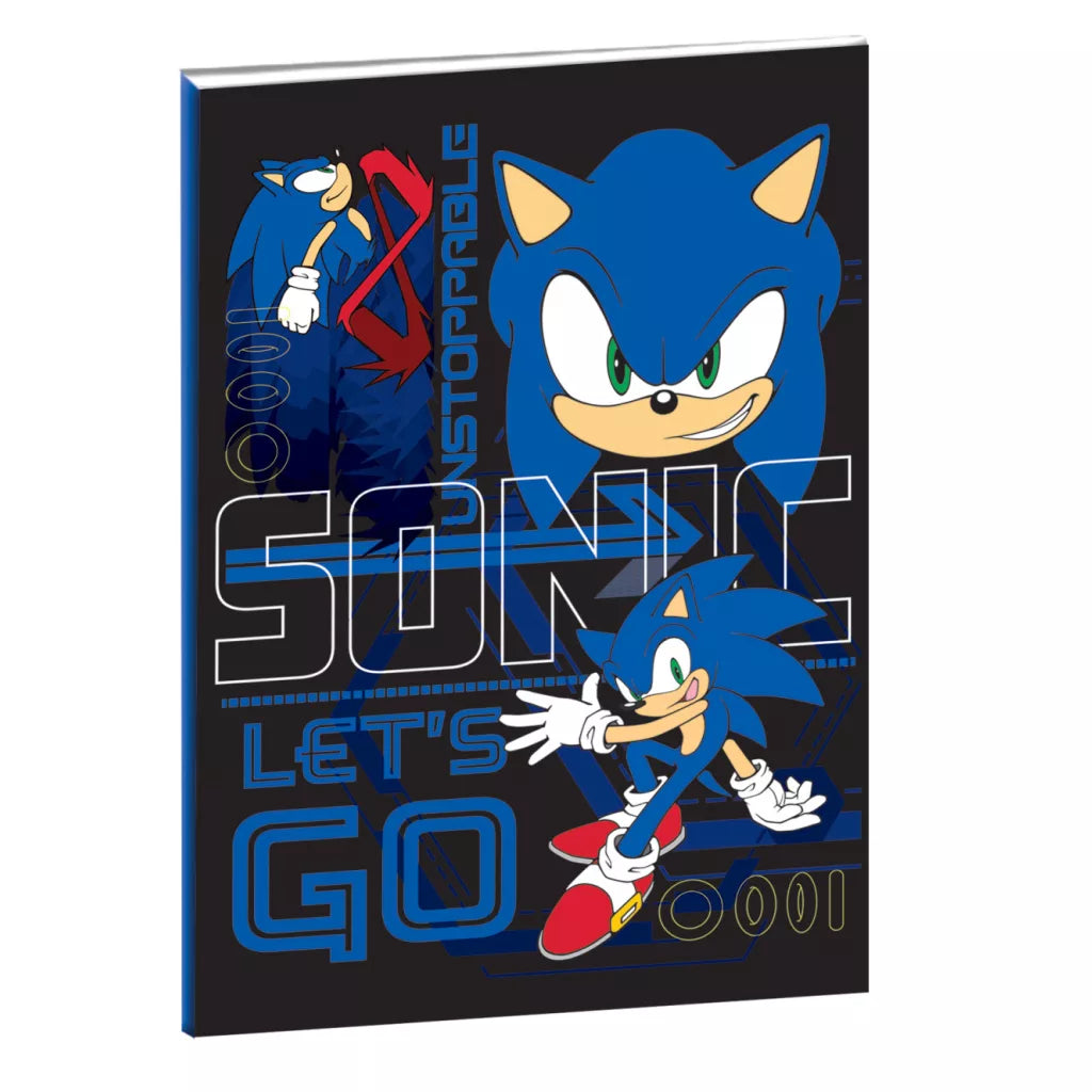 Sonic le Hérisson Go Fast Sonic le Hérisson B/5 Cahier ligné 40 pages