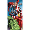Serviette de bain Avengers Power, serviette de plage 70x140cm