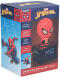 Pókember digitális ébresztőóra + éjjeli fény – Marvel-0