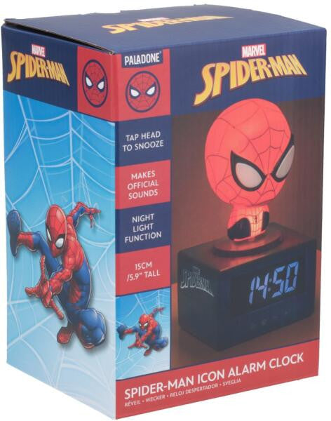 Pókember digitális ébresztőóra + éjjeli fény – Marvel-0