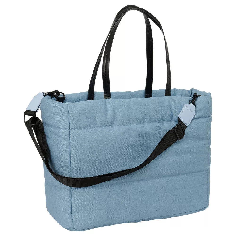 Sac bandoulière K-pop Demon Hunters Denim Dreams avec compartiment pour ordinateur portable 40 cm