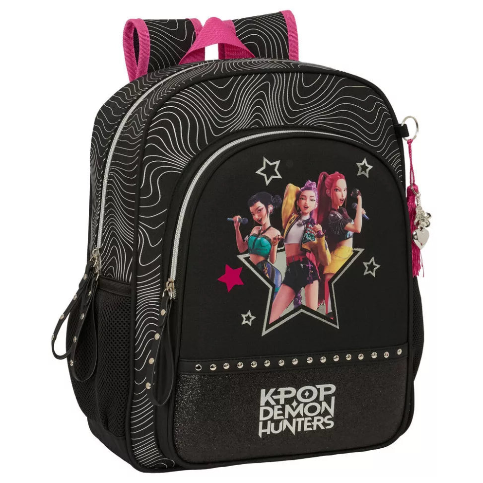 Sac à dos scolaire K-pop Demon Hunters.