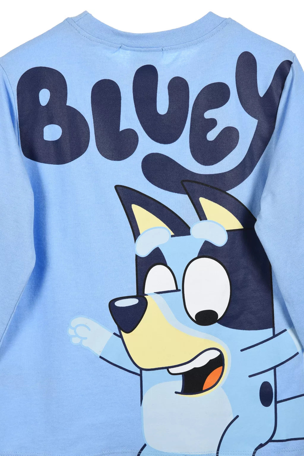 T-shirt long enfant Bluey Jump, taille 3-6 ans / 98-116 cm