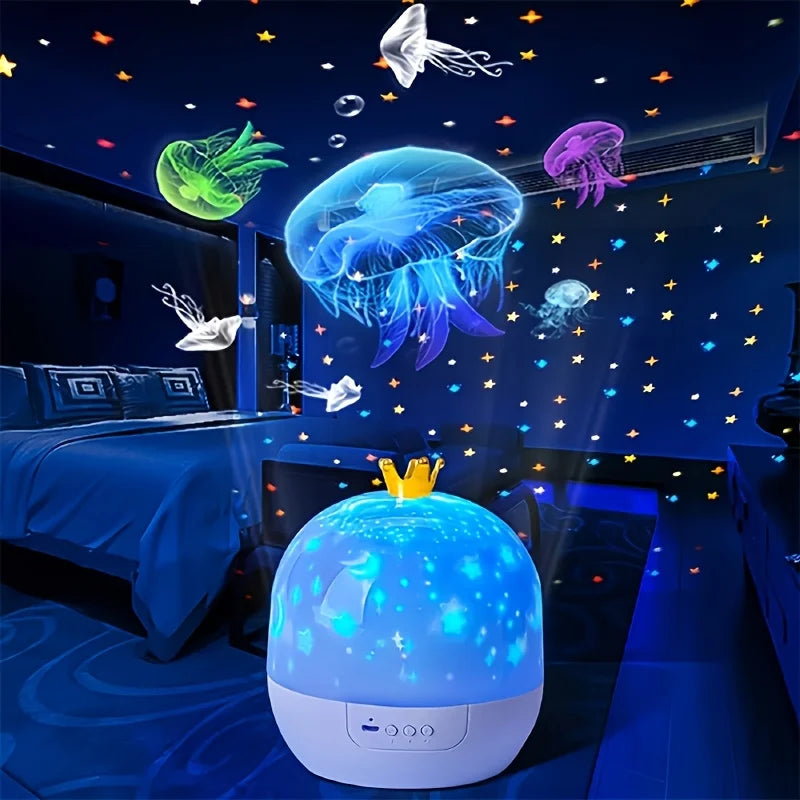 Veilleuse projecteur féerique – Cadeau pour enfants