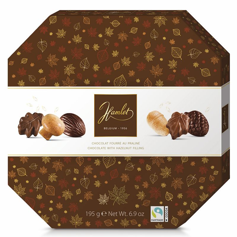 Boite chocolat automne