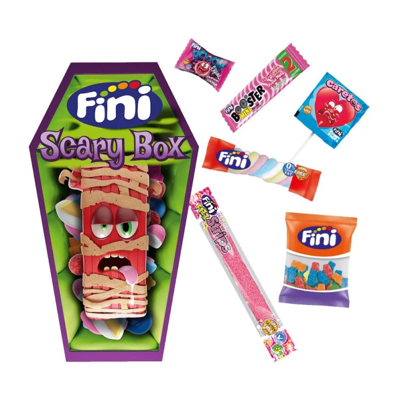 Précommande Bonbons Halloween  Halloween cercueil violet (scary box) 92g