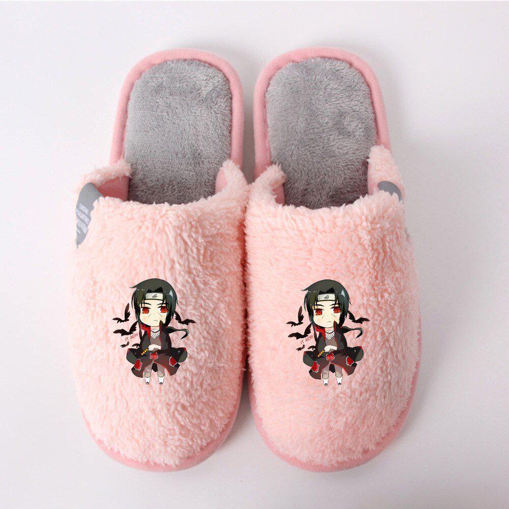 Naruto Itachi Warm Slippers-0
