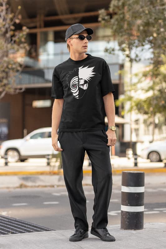 Tee-shirt Naruto Shippuden : Kakashi contre Obito